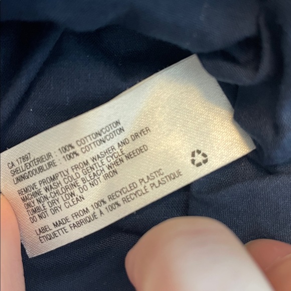 Navy and White Gap Baby 3T Dress - Picture 5 of 5